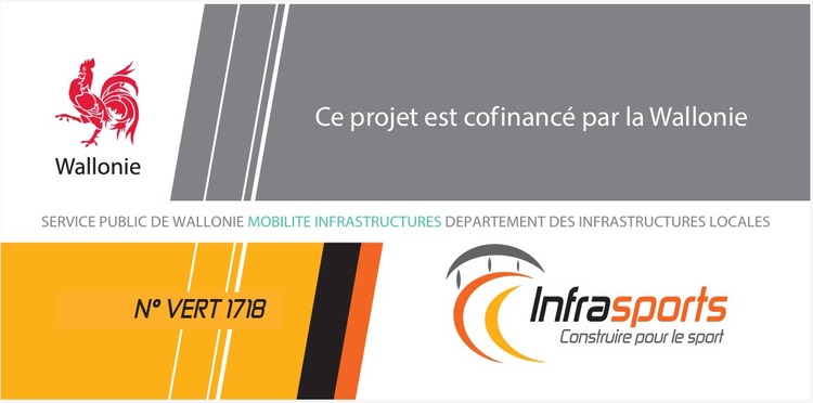 Dans le cadre d'un appel à projets "Infrastructures sportives partagées" lancé par la Wallonie en 2022.