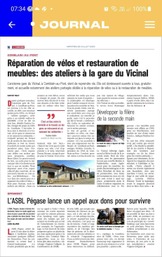 Réparation de vélos et restauration de meubles : des ateliers à la gare du Vicinal
