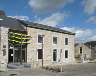 Le bâtiment après rénovation en mars 2016, ©MJ Architecture